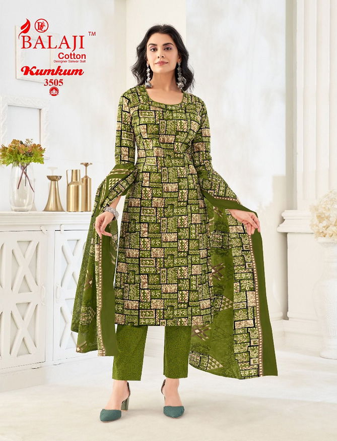 Kumkum Vol 35 By Balaji Pure Cotton Dress Material Wholesale Market In Surat
